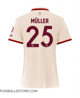 Günstige Bayern Munich Thomas Muller #25 3rd trikot Damen 2024-25 Kurzarm